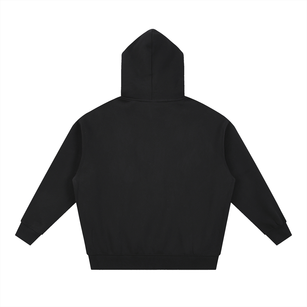 Classic Oversized Boxy Zip Hoodie