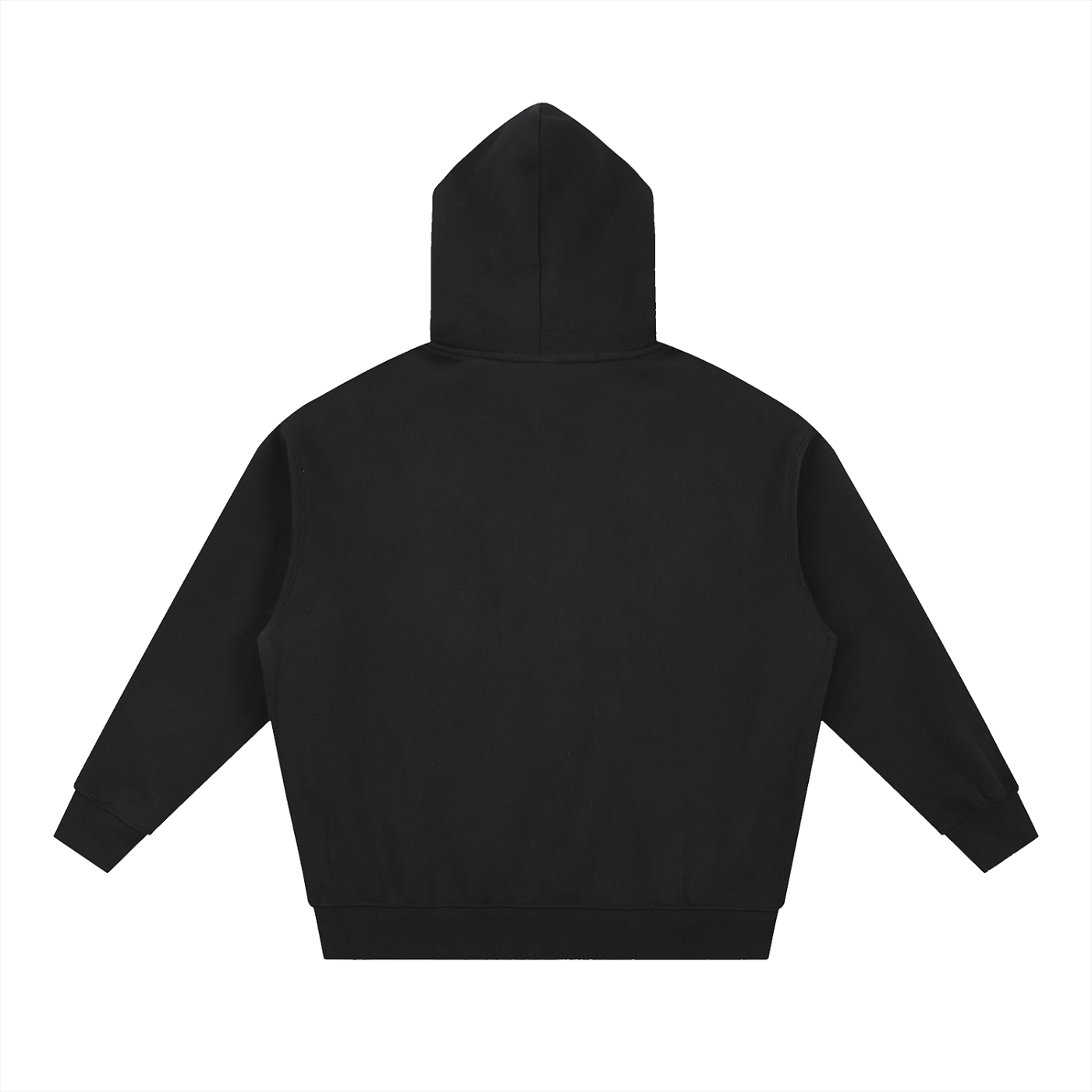 Classic Oversized Boxy Zip Hoodie