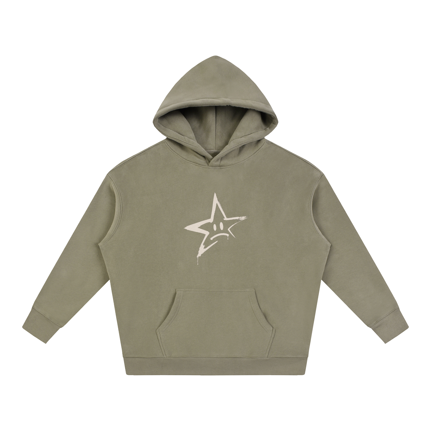 Graphic Star Oversized Hoodie