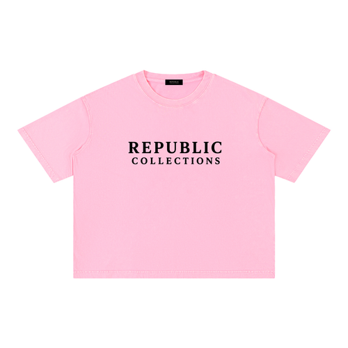 Basic Washed Boxy T-Shirt