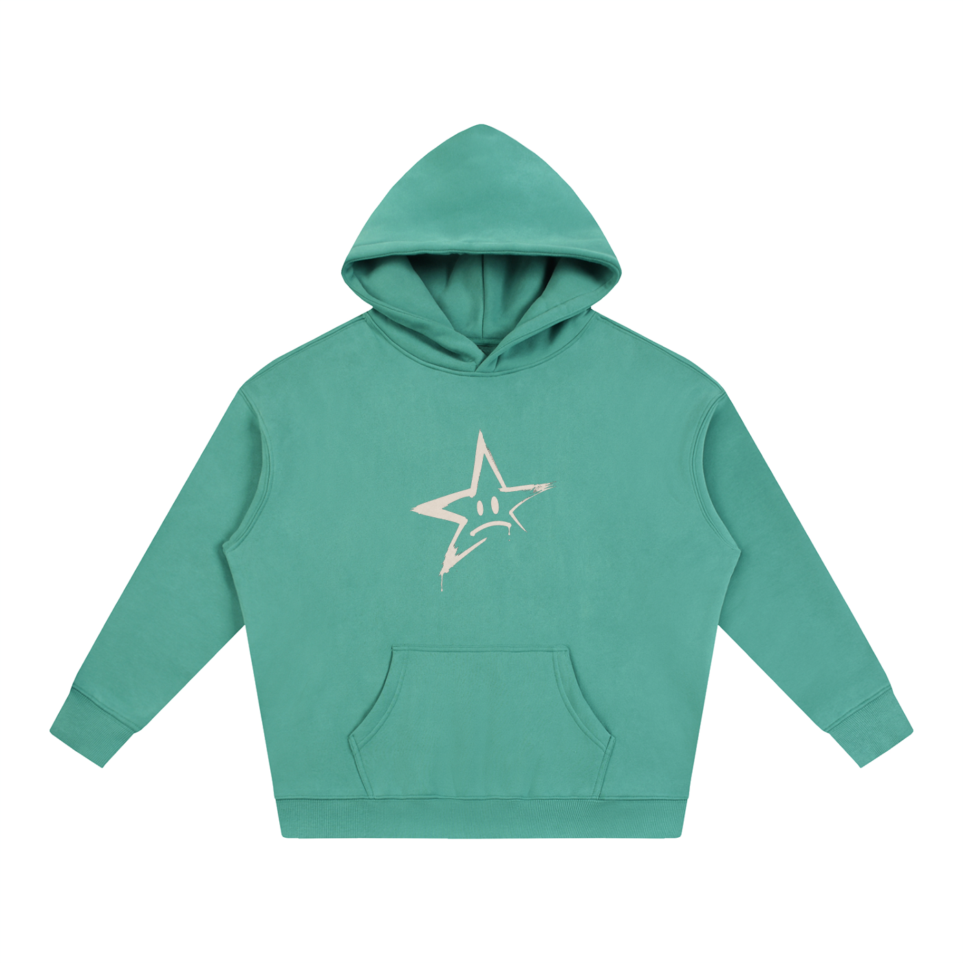 Graphic Star Oversized Hoodie