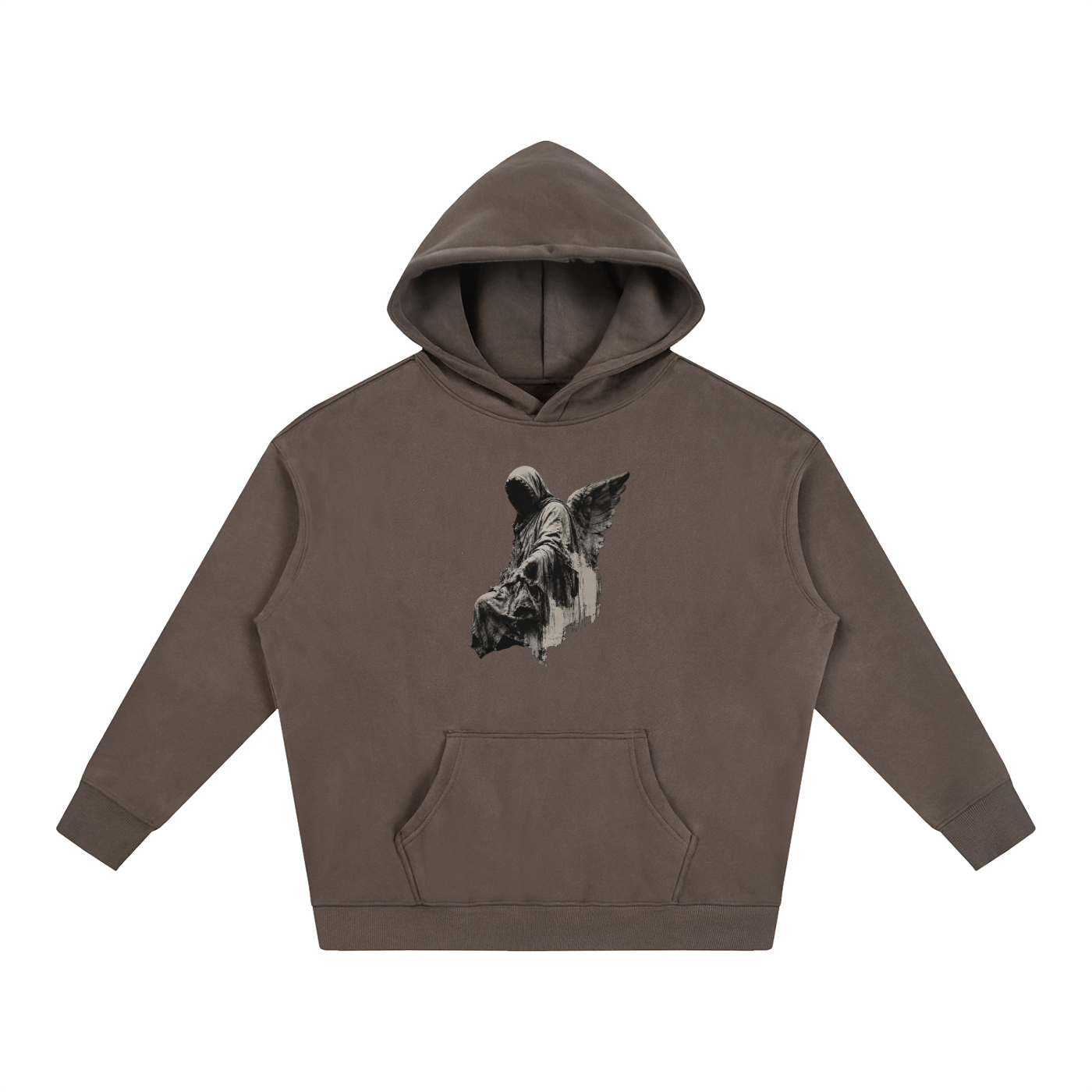 Demon Graphic Oversize Hoodie
