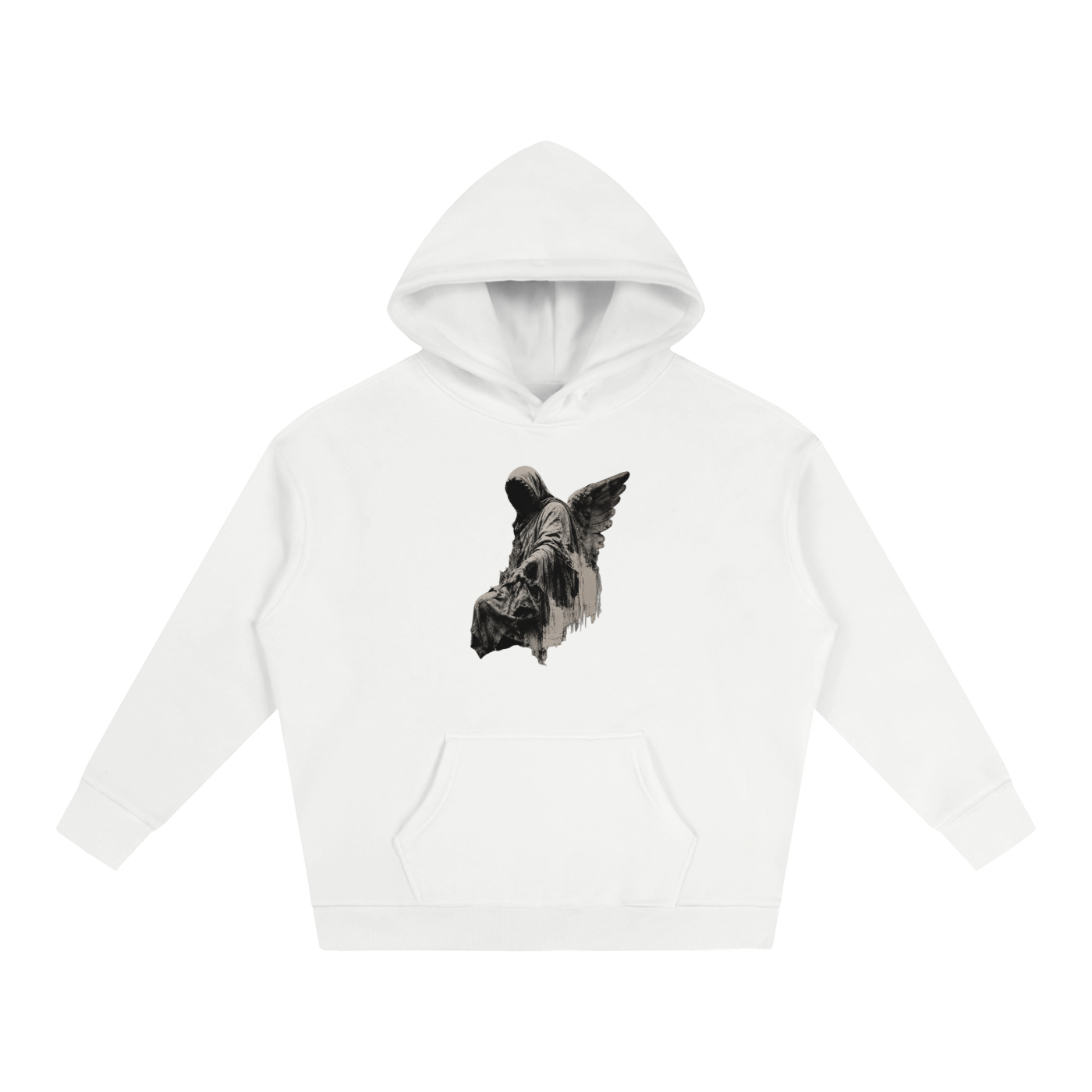 Demon Graphic Oversize Hoodie