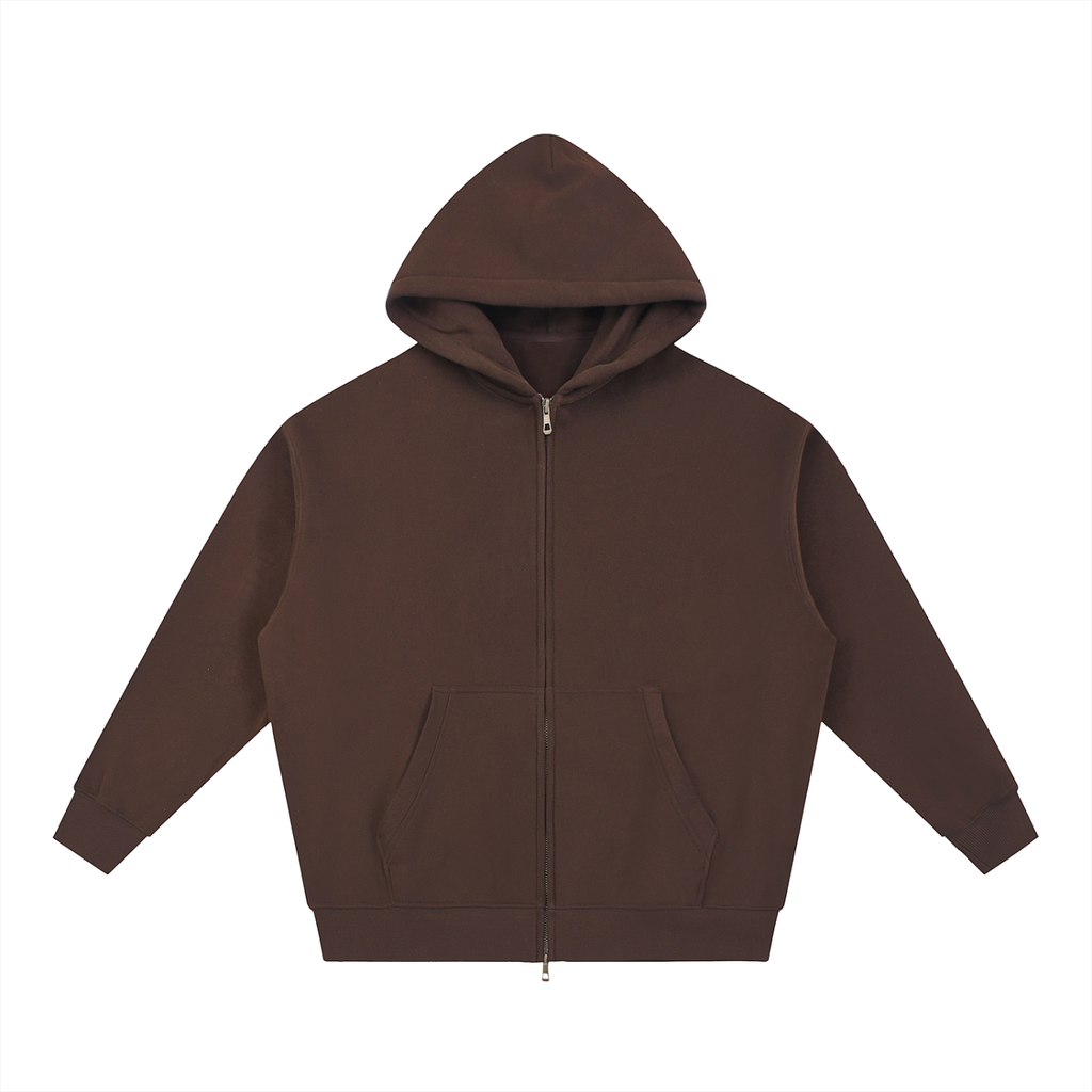 Graphic Back Print Oversized Boxy Hoodie