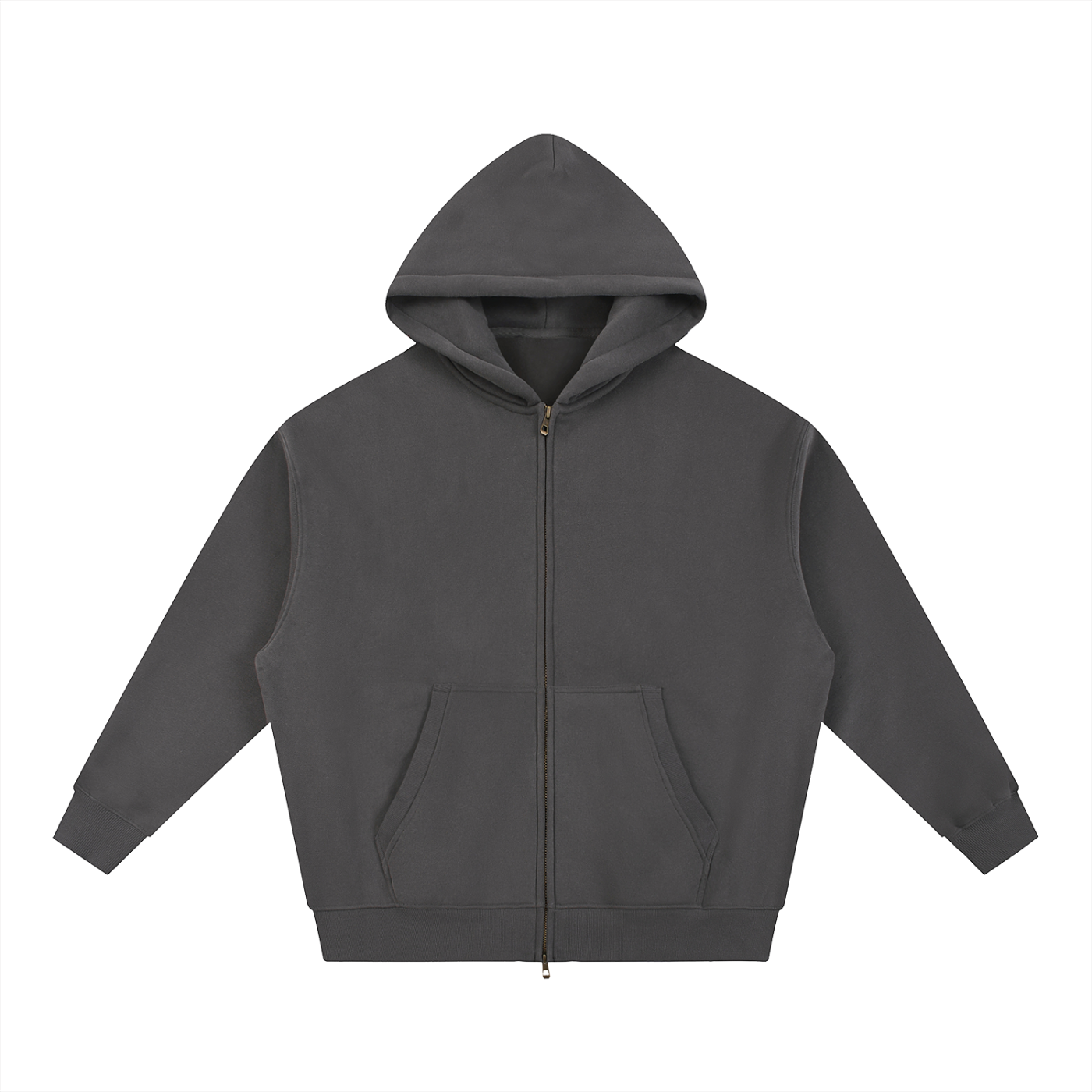 Graphic Back Print Oversized Boxy Hoodie