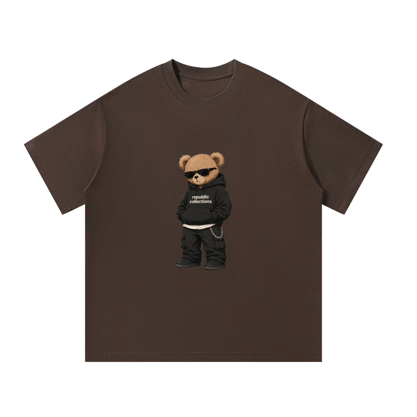Bear Graphic Oversized T-Shirt
