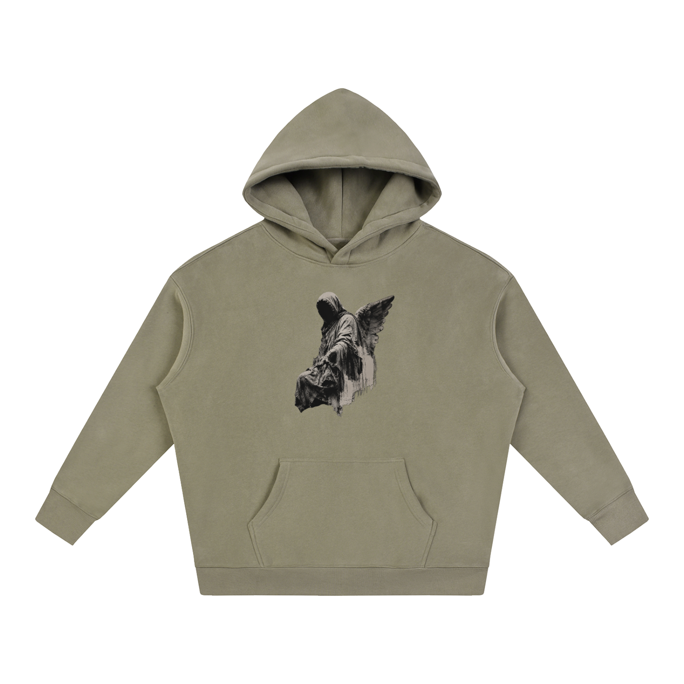 Demon Graphic Oversize Hoodie