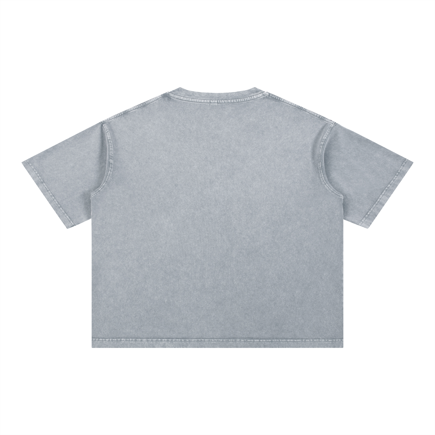 Washed Boxy Graphic Logo Tee