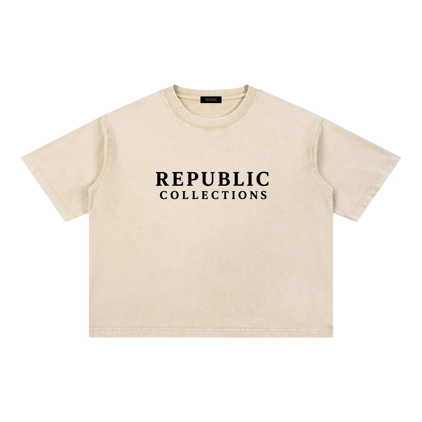 Basic Washed Boxy T-Shirt