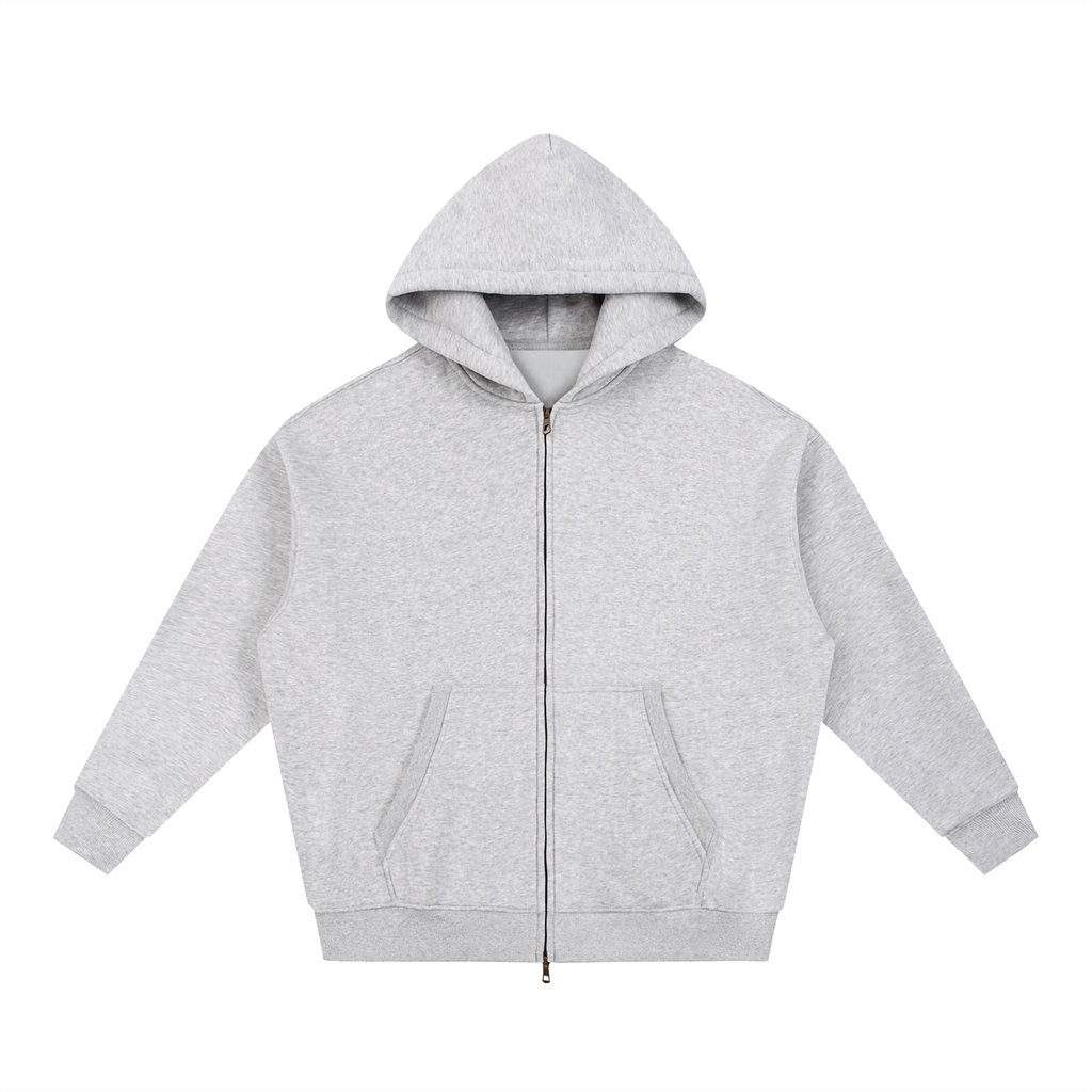 Graphic Back Print Oversized Boxy Hoodie