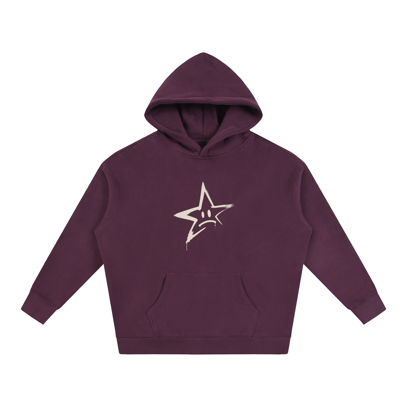 Graphic Star Oversized Hoodie