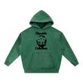 Card Collection Washed Oversize Hoodie