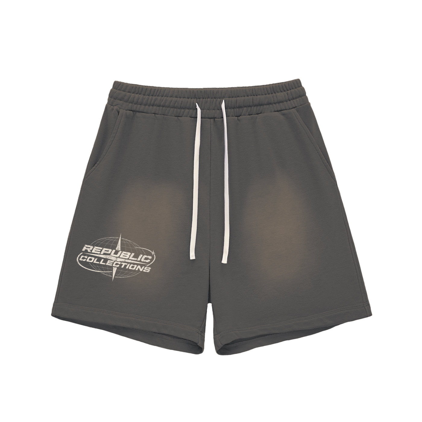 Faded Graphic Shorts