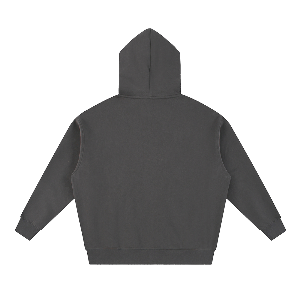 Classic Oversized Boxy Zip Hoodie