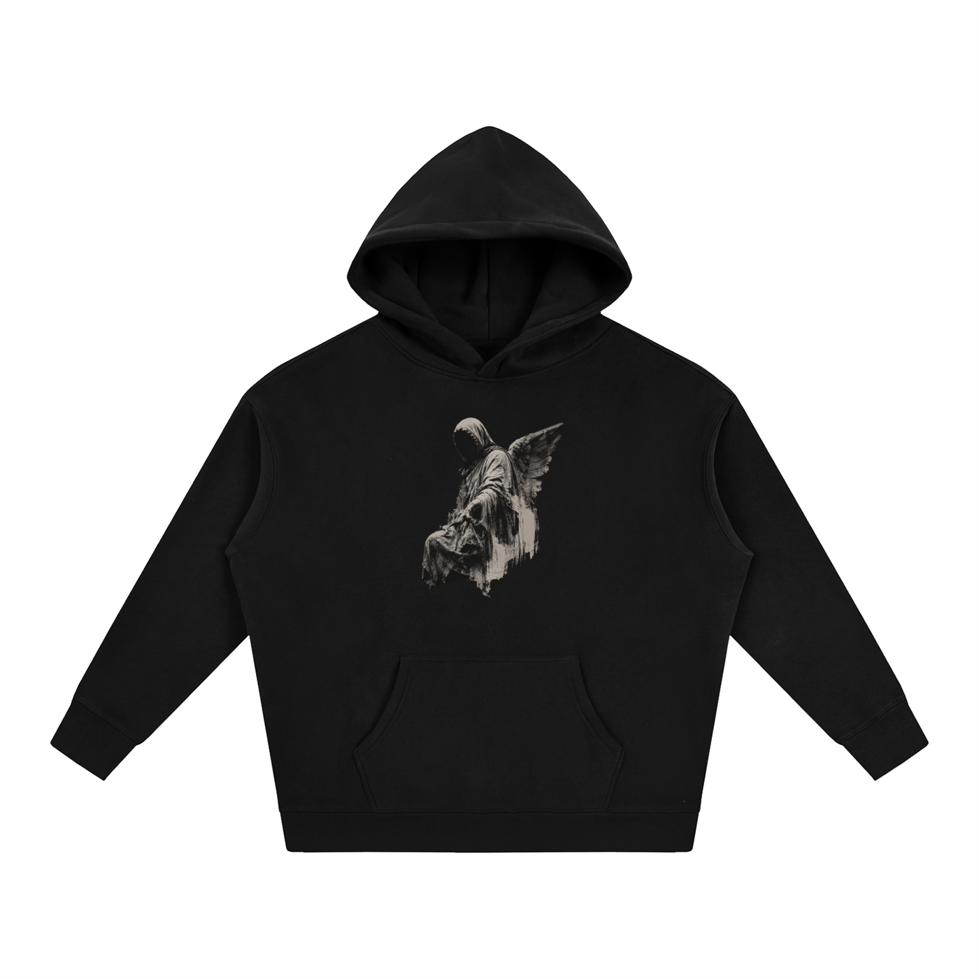 Demon Graphic Oversize Hoodie