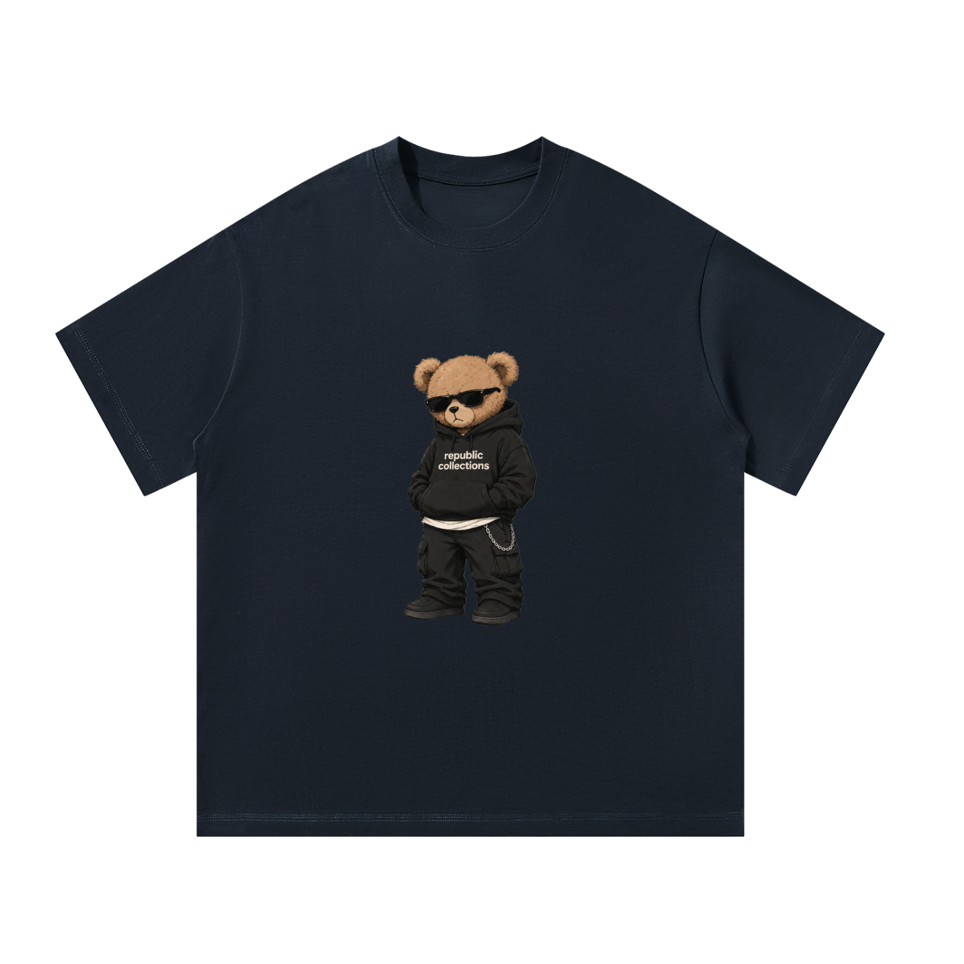 Bear Graphic Oversized T-Shirt