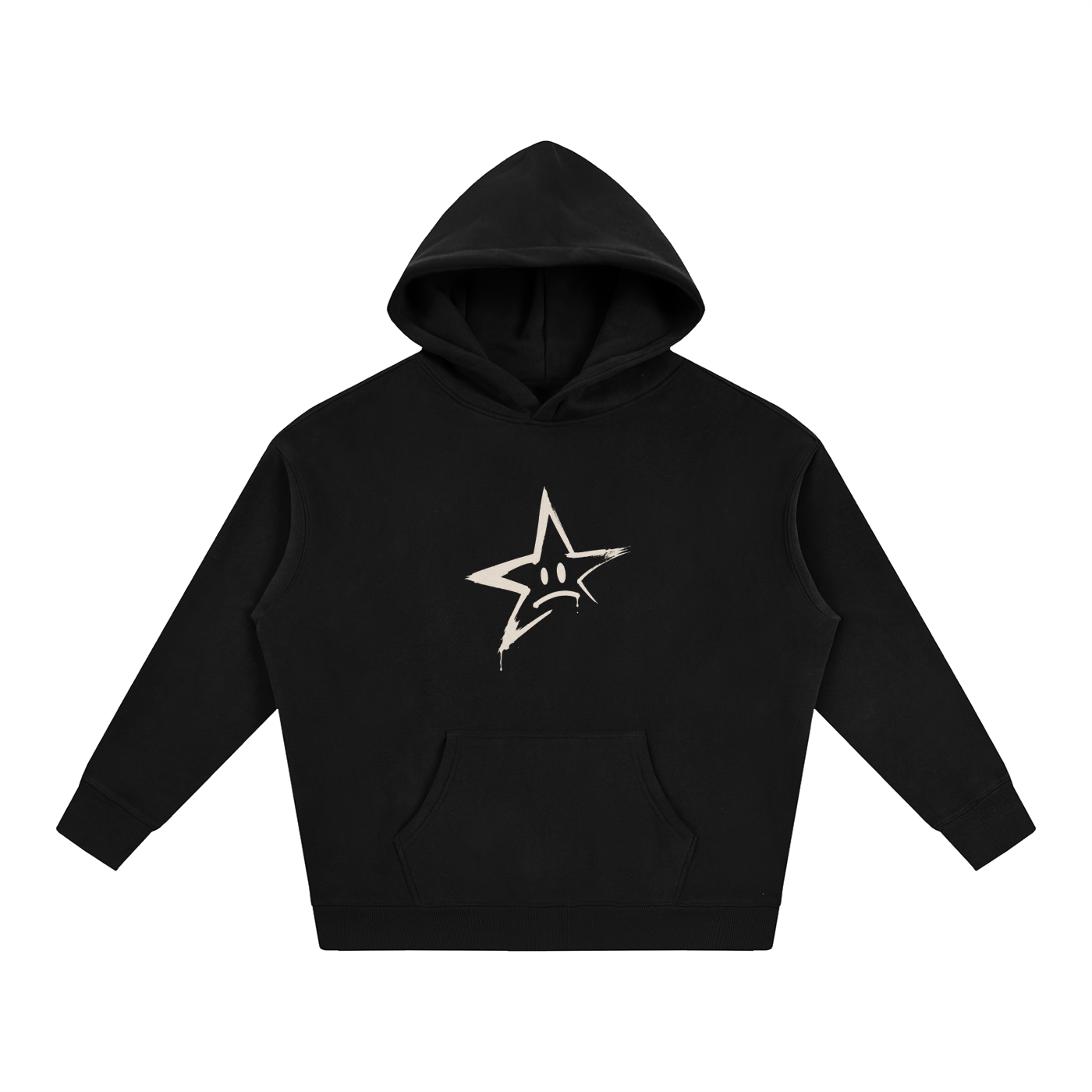 Graphic Star Oversized Hoodie