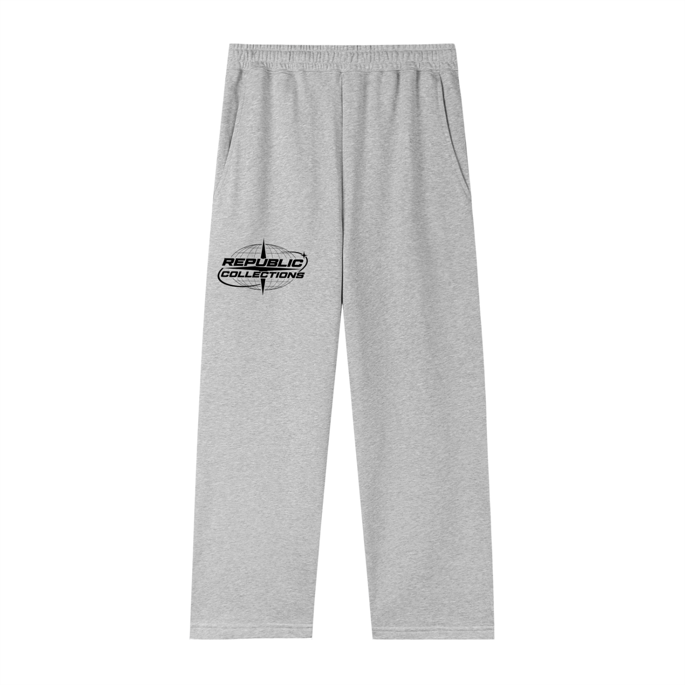 Graphic Logo Straight Leg Sweats