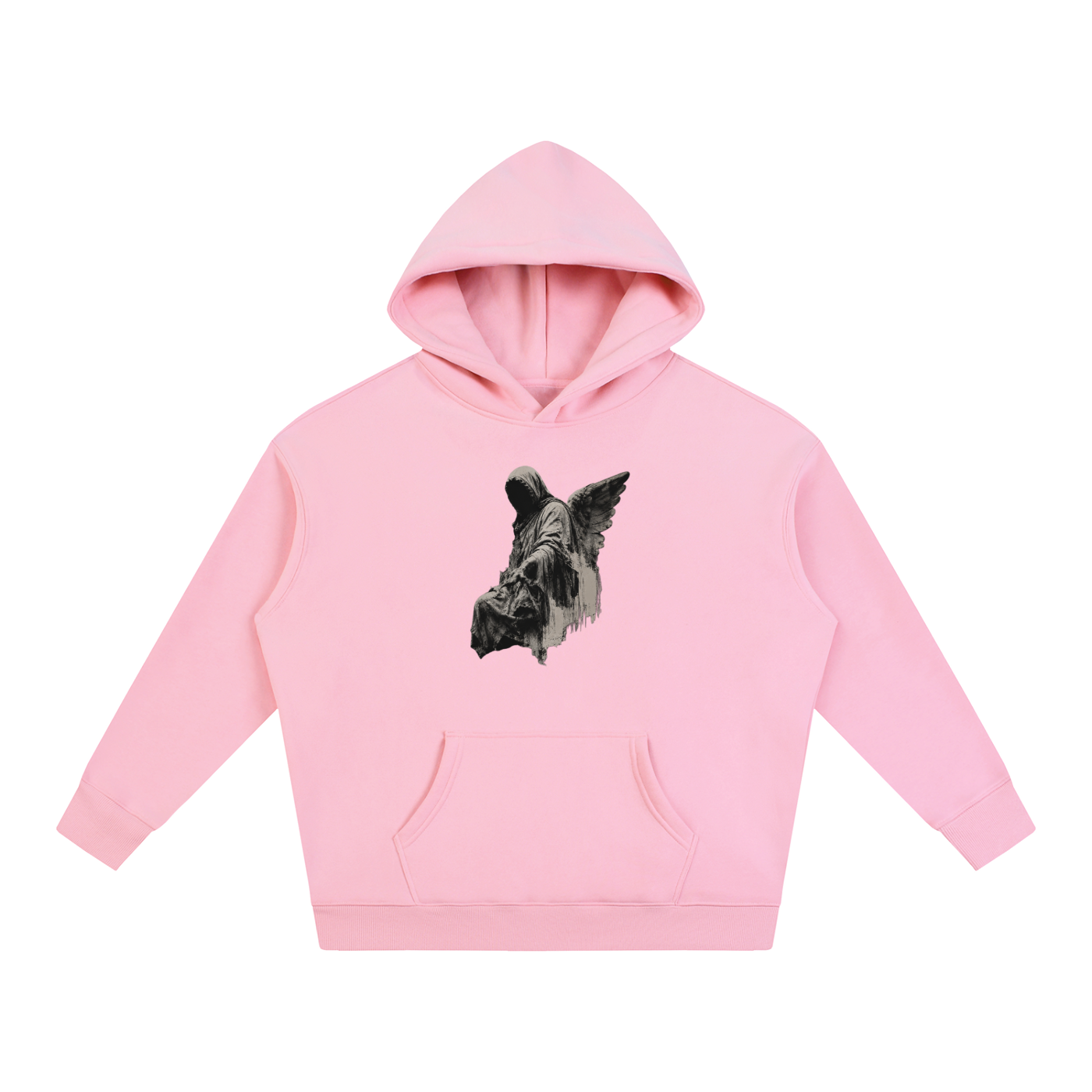 Demon Graphic Oversize Hoodie