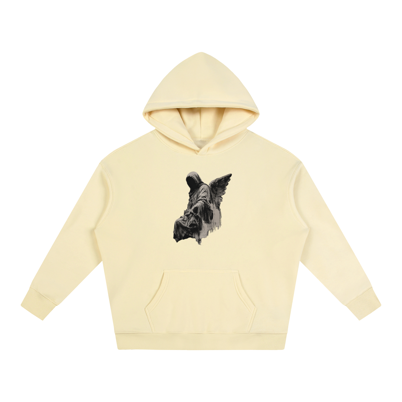 Demon Graphic Oversize Hoodie