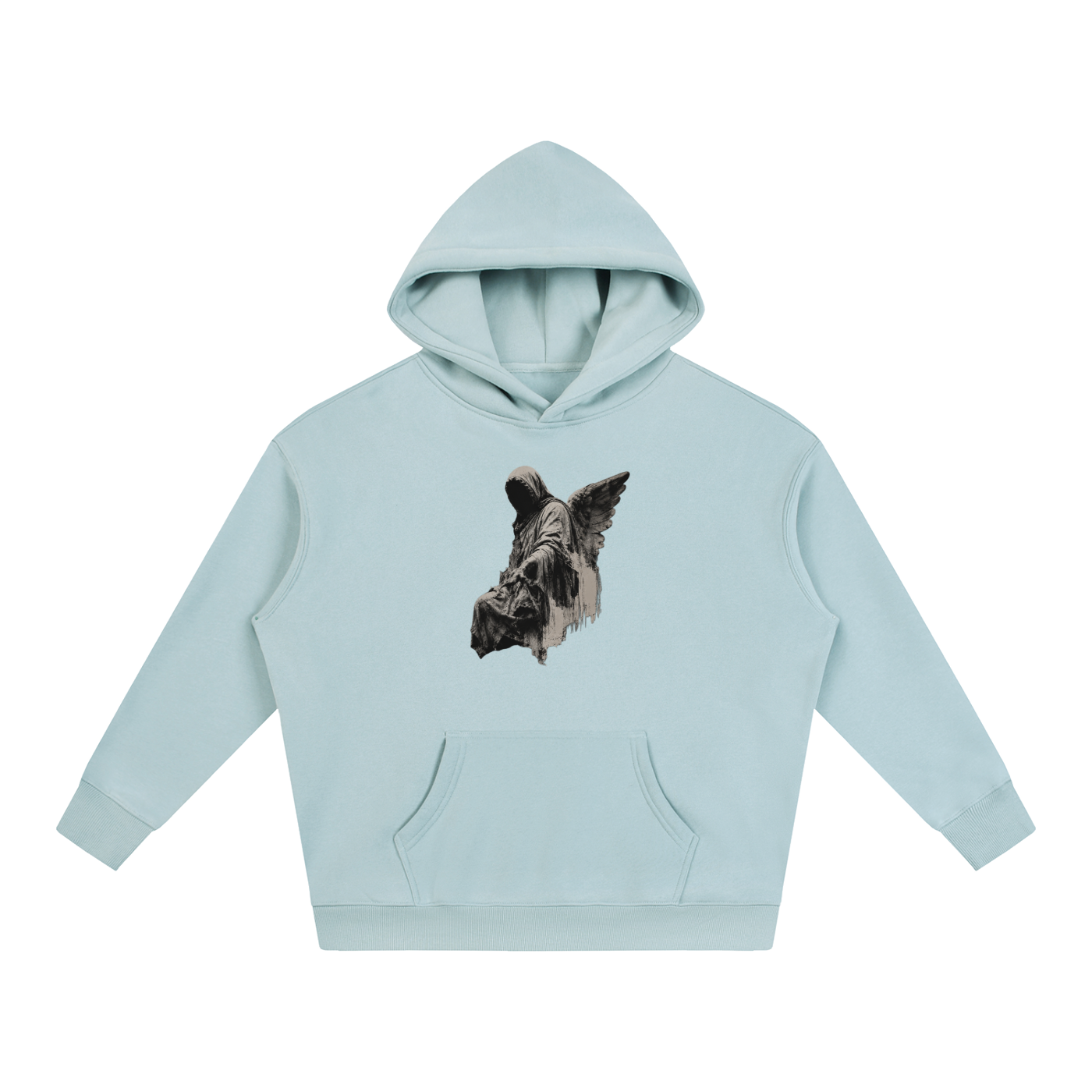 Demon Graphic Oversize Hoodie