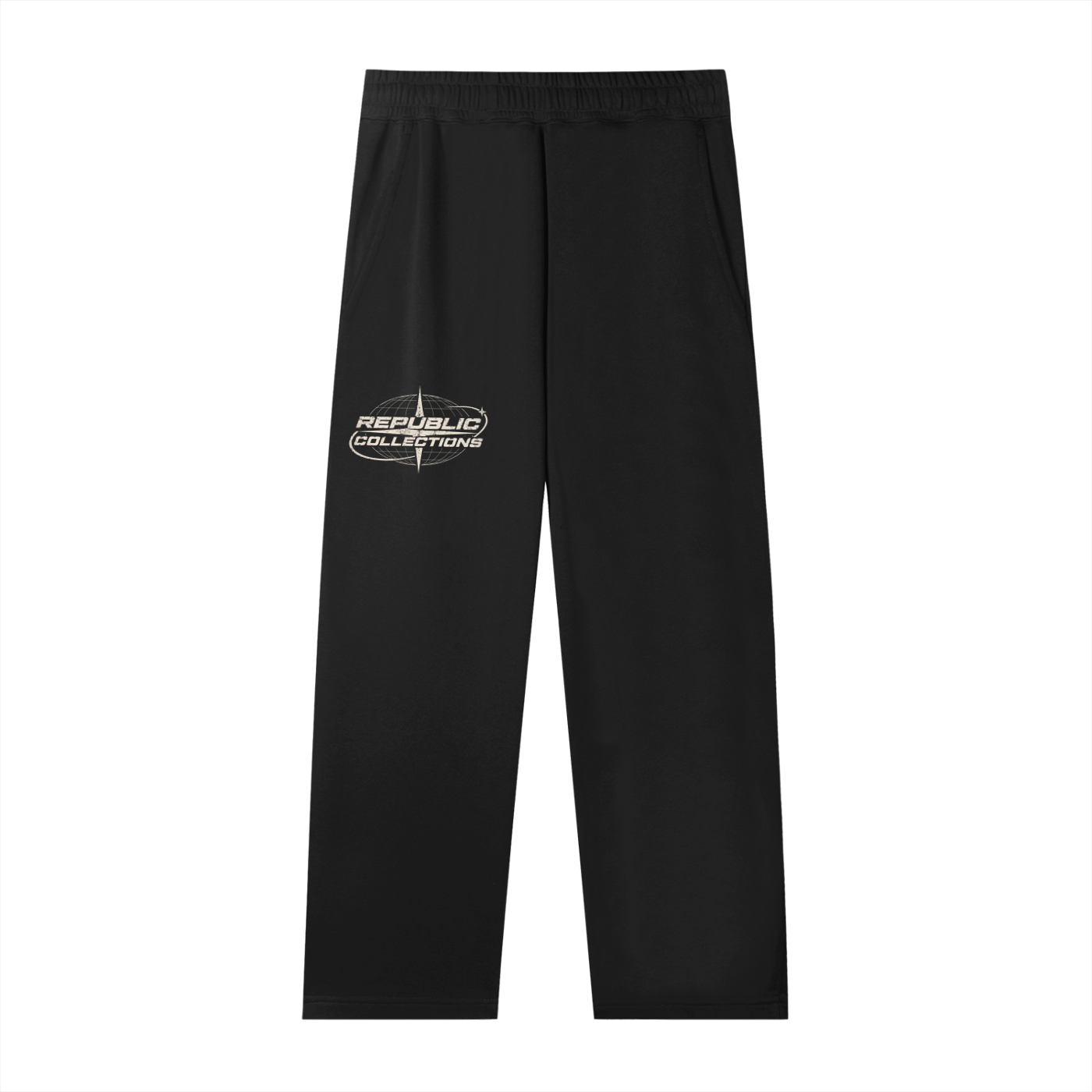 Graphic Logo Straight Leg Sweats