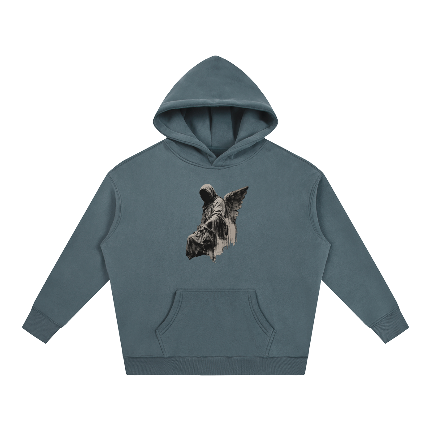 Demon Graphic Oversize Hoodie