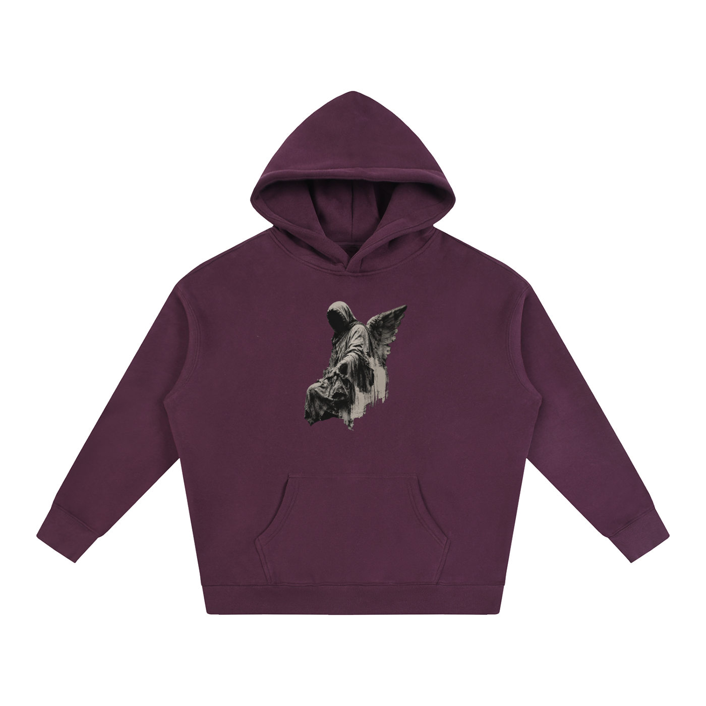 Demon Graphic Oversize Hoodie