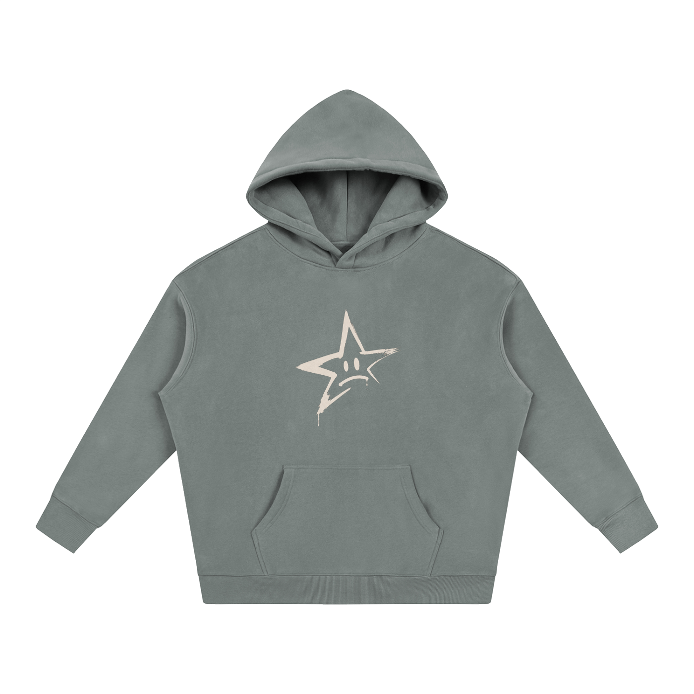 Graphic Star Oversized Hoodie