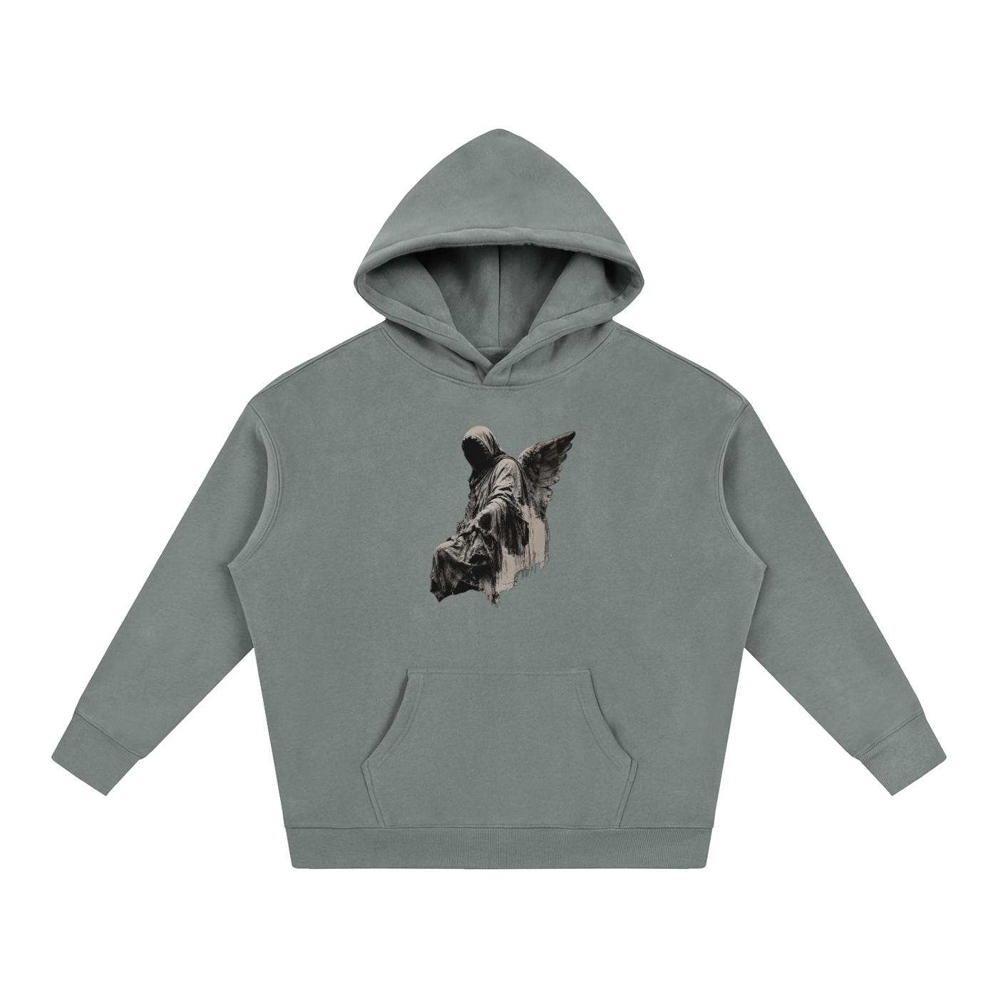 Demon Graphic Oversize Hoodie