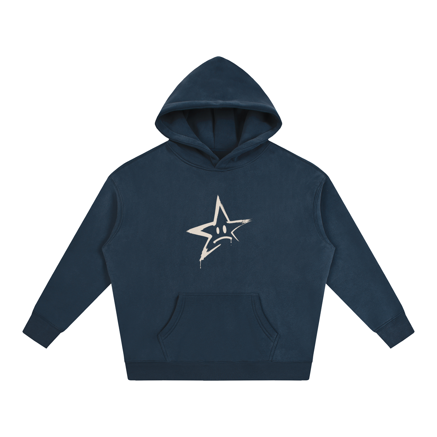 Graphic Star Oversized Hoodie