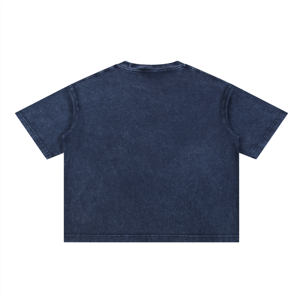 Card Collection Washed Boxy T-Shirt