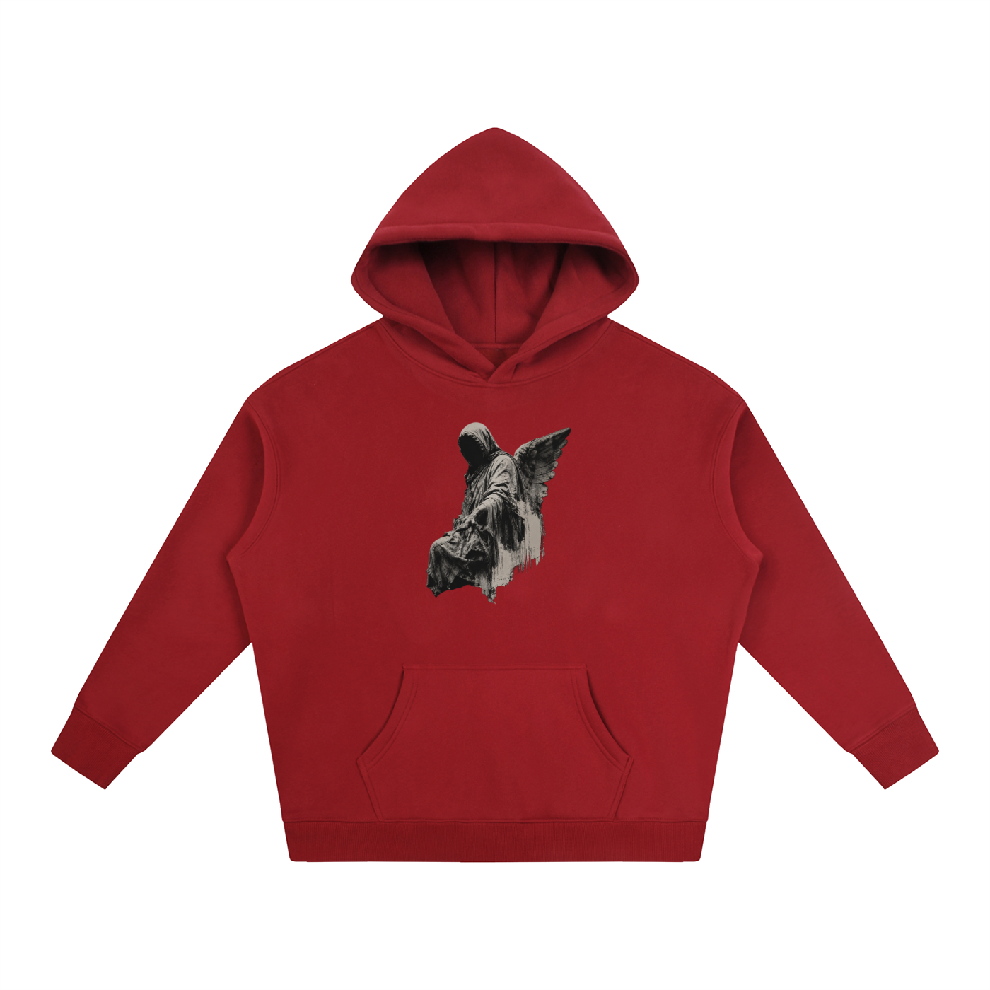 Demon Graphic Oversize Hoodie