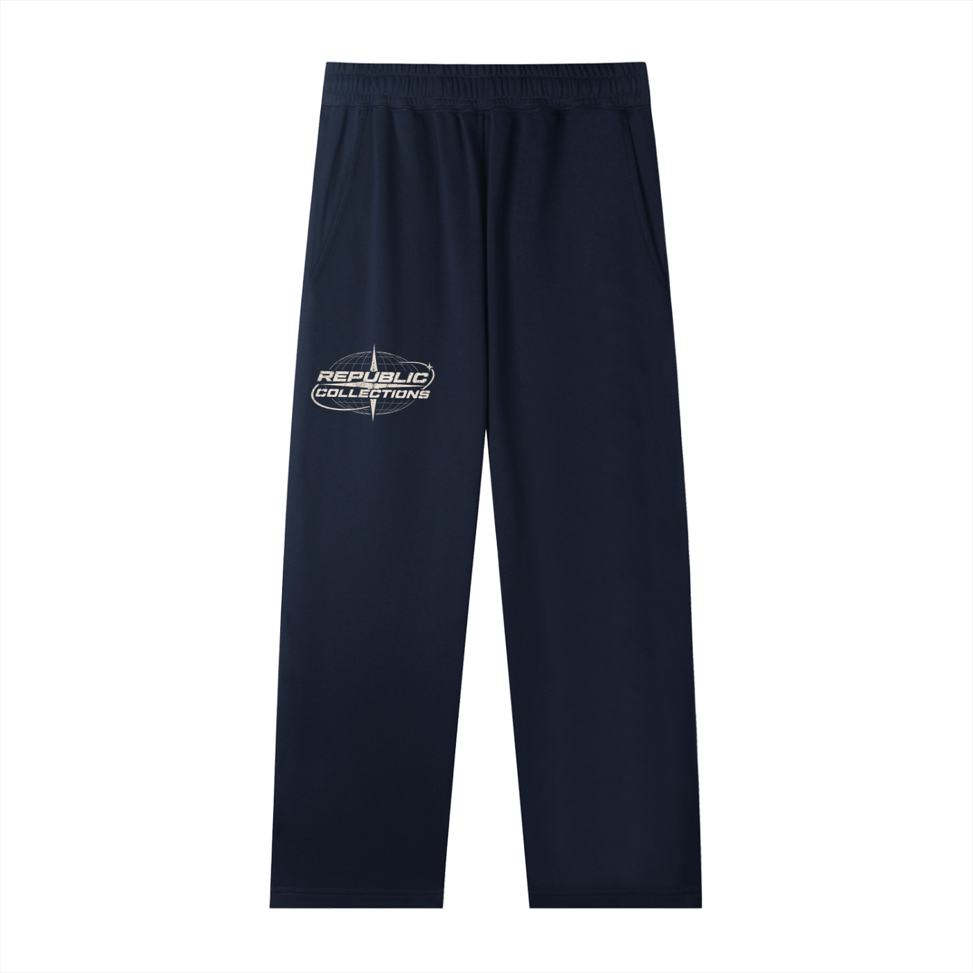 Graphic Logo Straight Leg Sweats