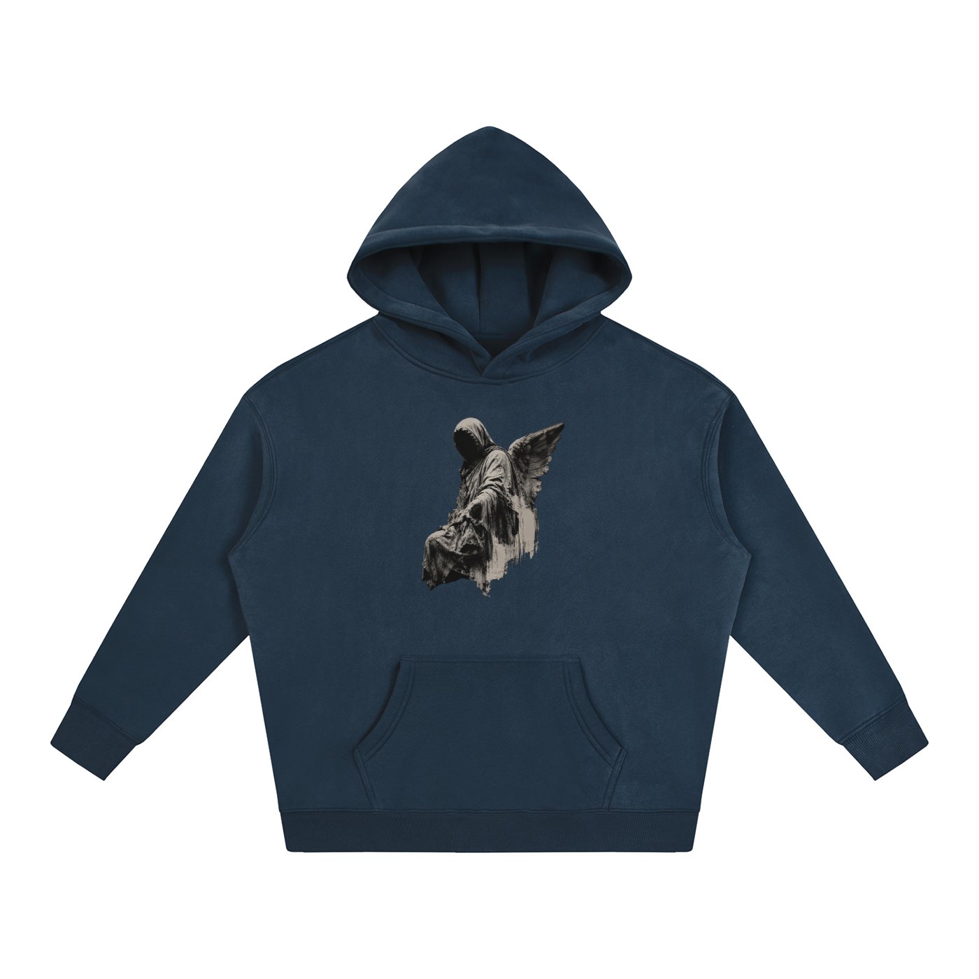 Demon Graphic Oversize Hoodie