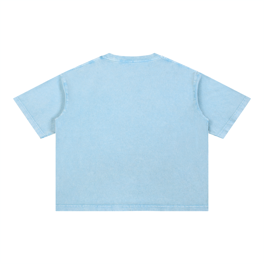 Card Collection Washed Boxy T-Shirt