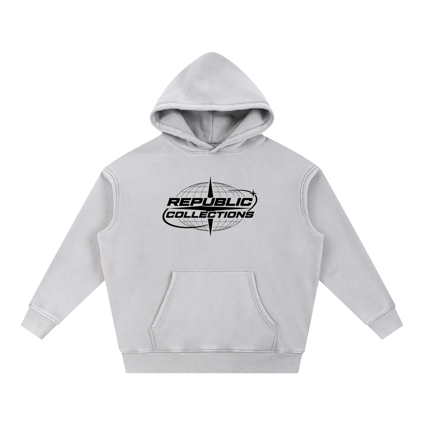 Washed Graphic Oversize Hoodie