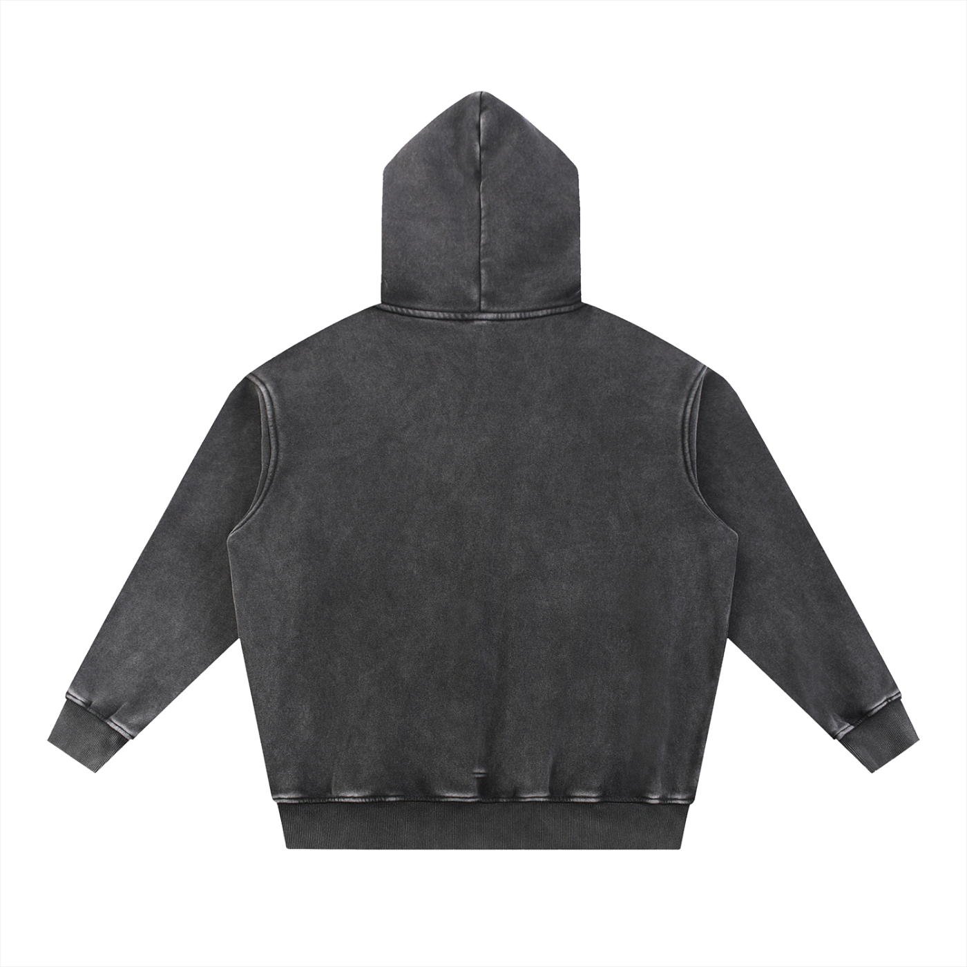 Washed Graphic Oversize Hoodie