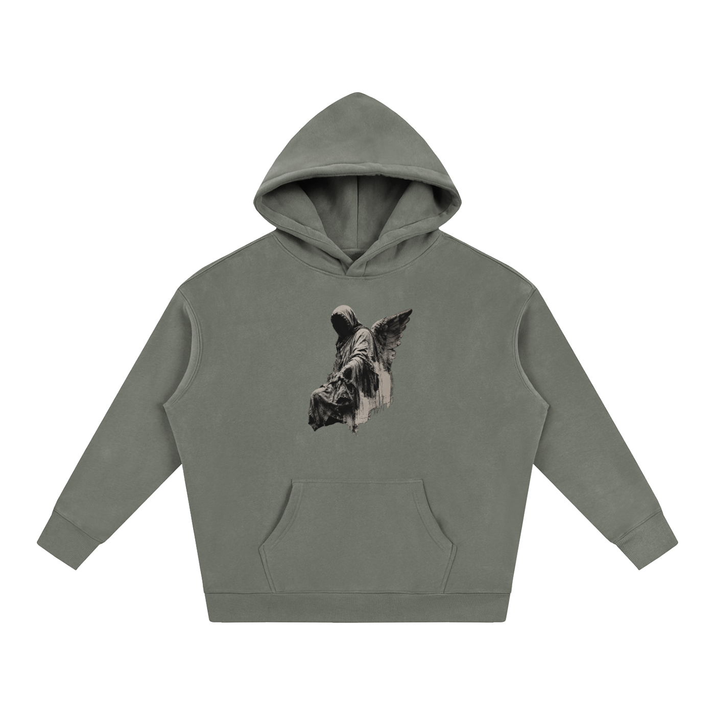 Demon Graphic Oversize Hoodie