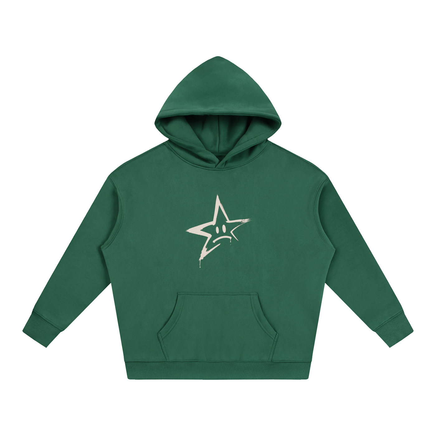 Graphic Star Oversized Hoodie