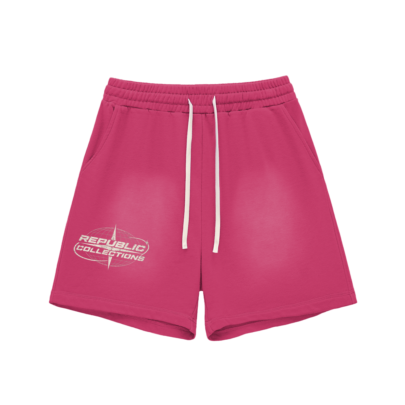 Faded Graphic Shorts