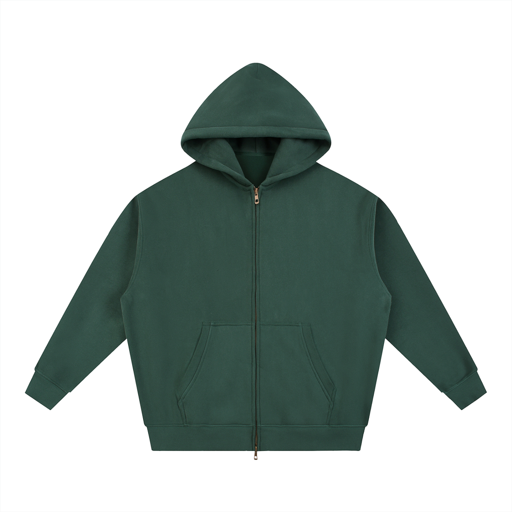 Graphic Back Print Oversized Boxy Hoodie