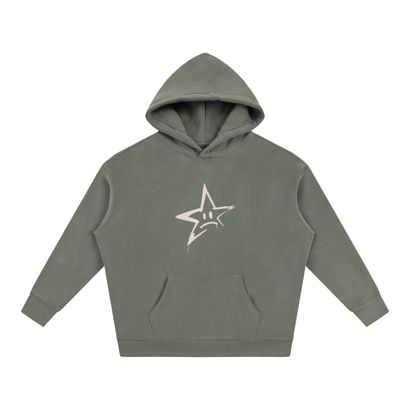 Graphic Star Oversized Hoodie