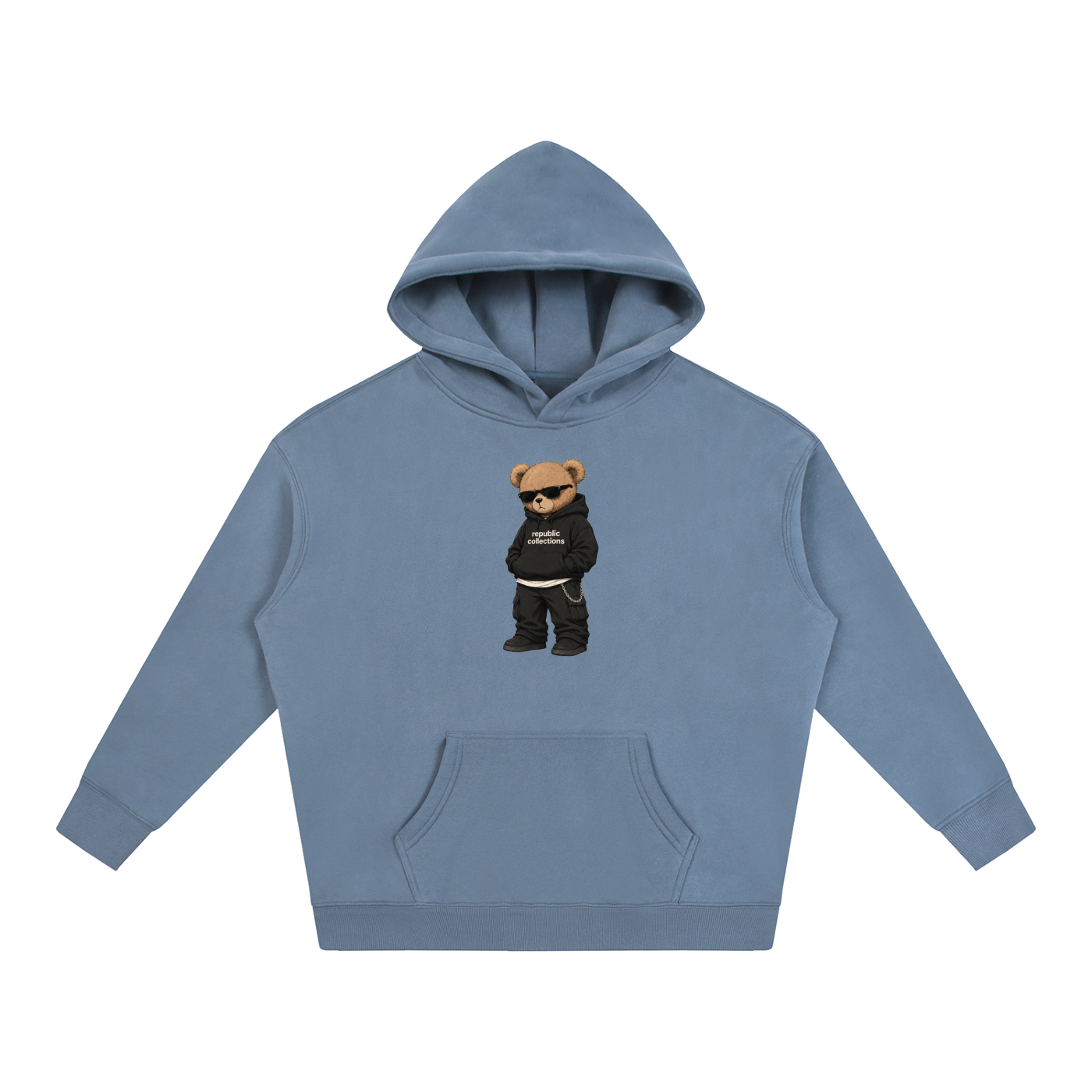 Graphic Bear Oversized Hoodie