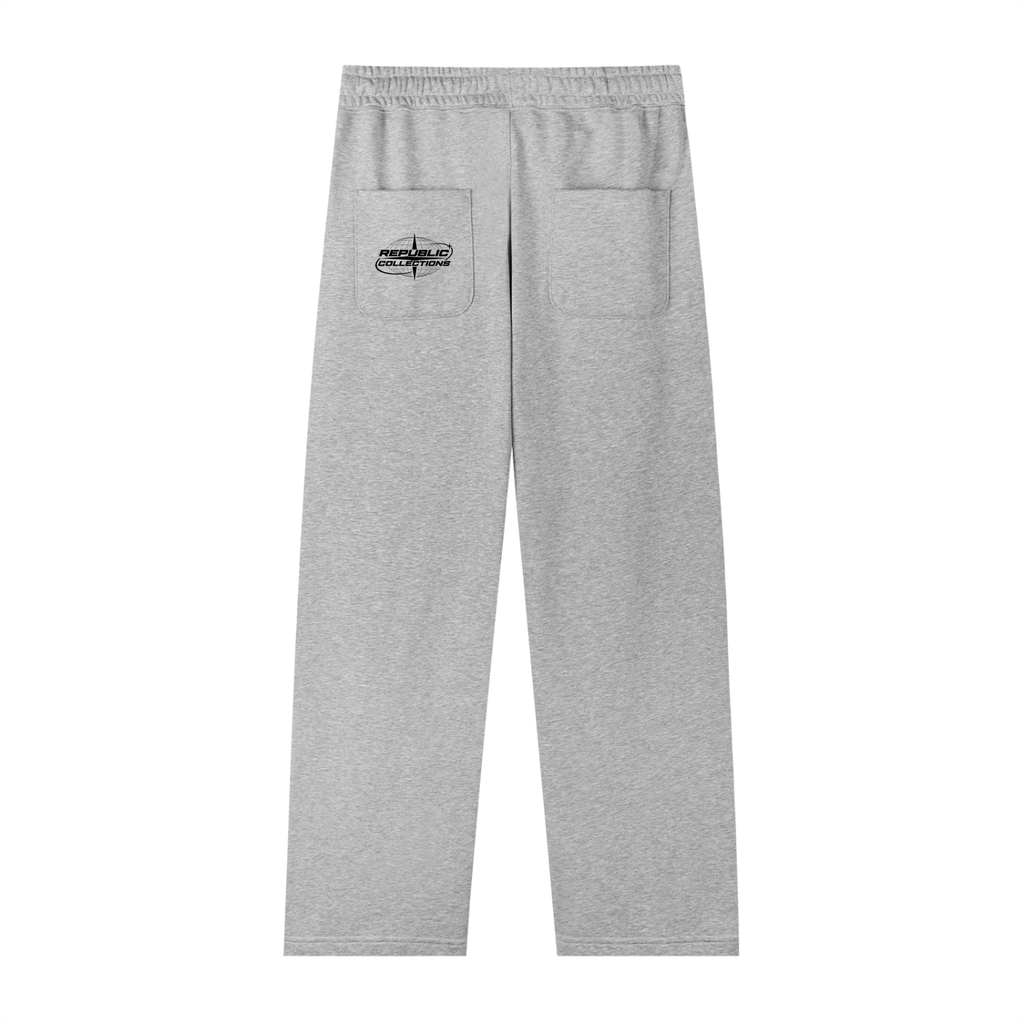Graphic Logo Straight Leg Sweats