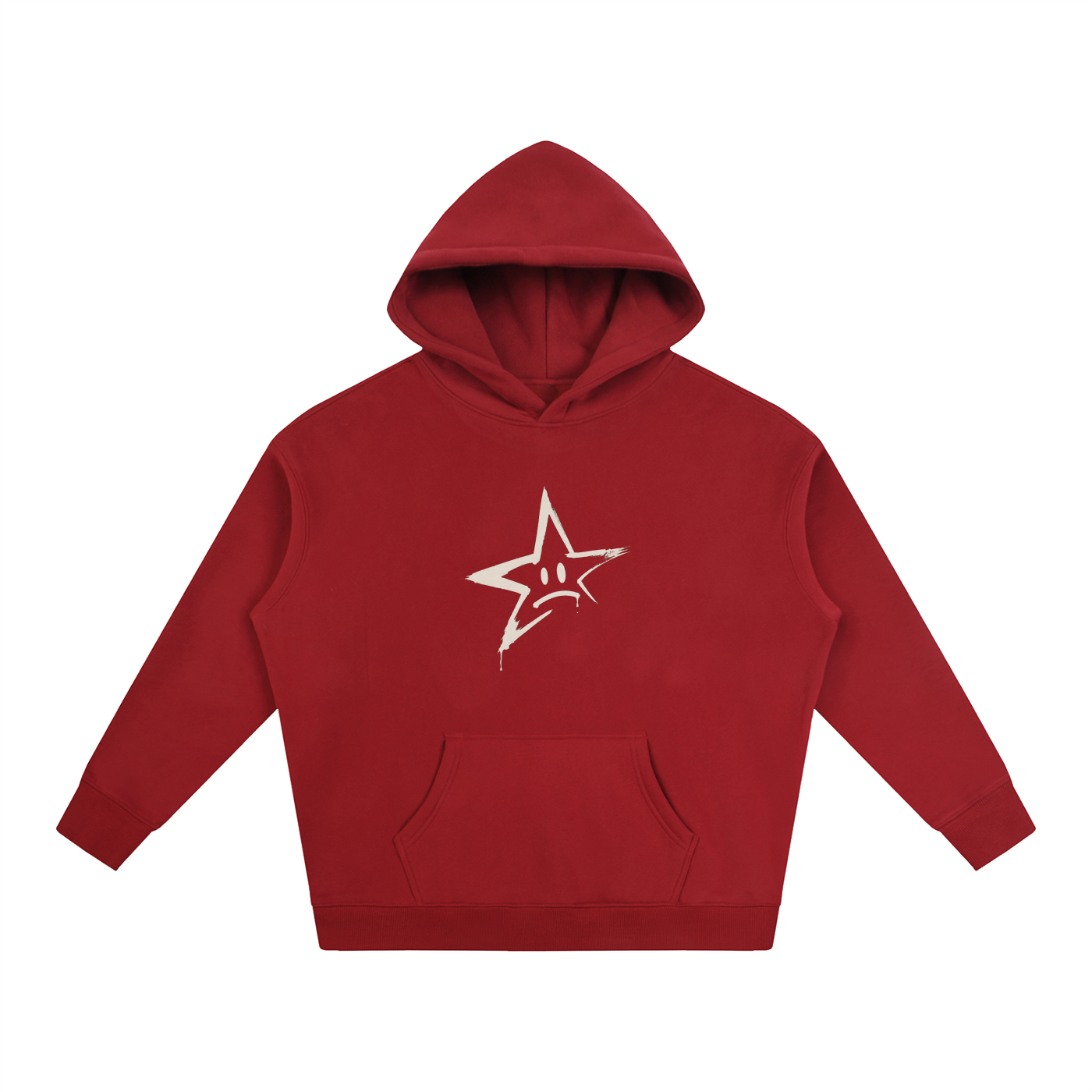 Graphic Star Oversized Hoodie