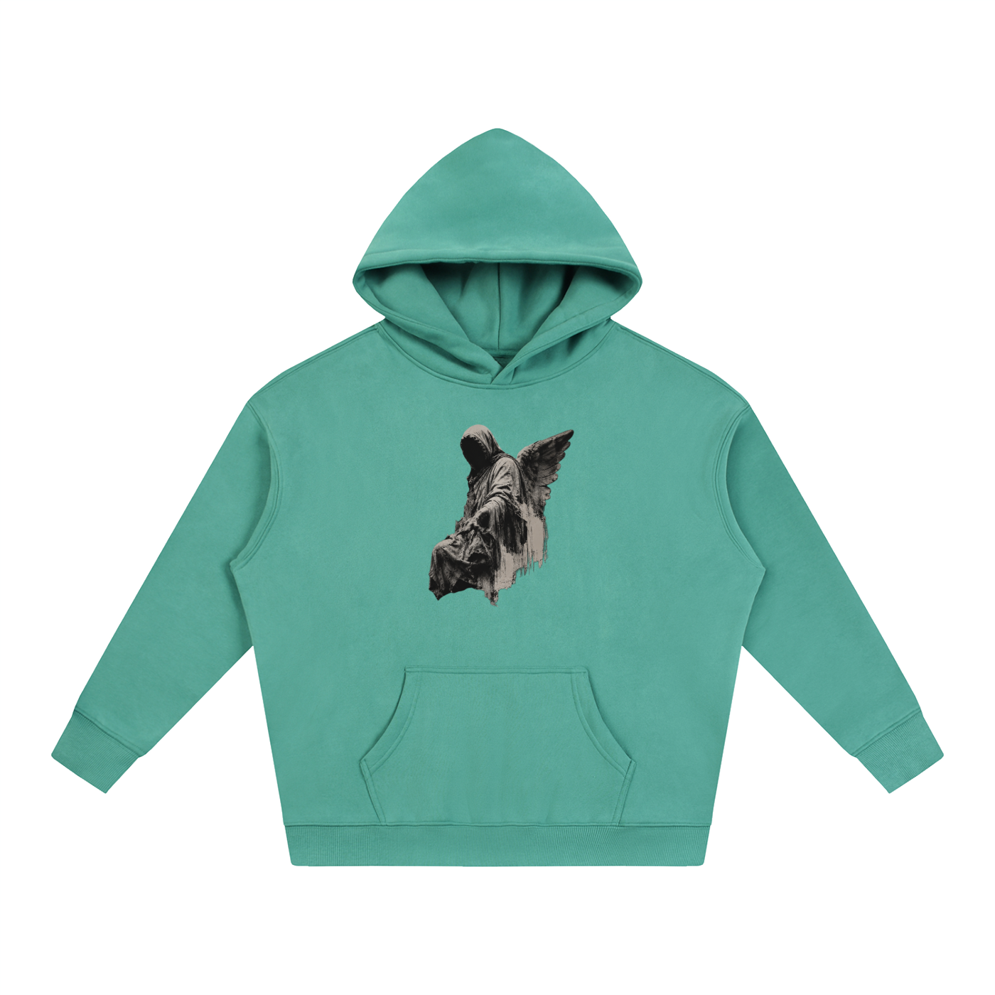 Demon Graphic Oversize Hoodie