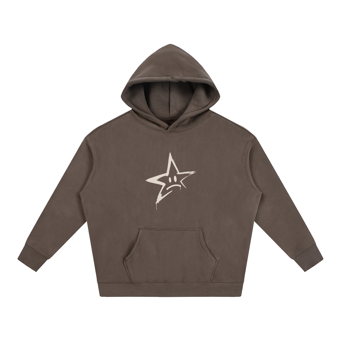 Graphic Star Oversized Hoodie