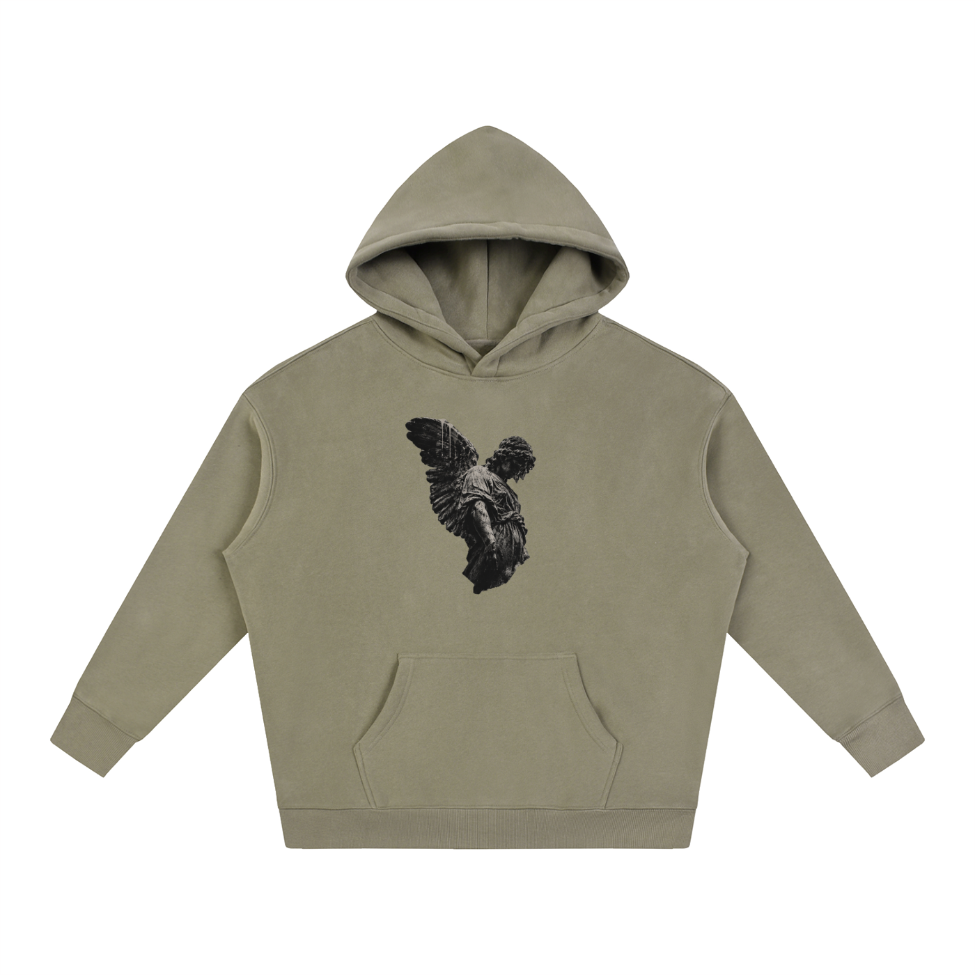 Graphic Angel Oversize Hoodie